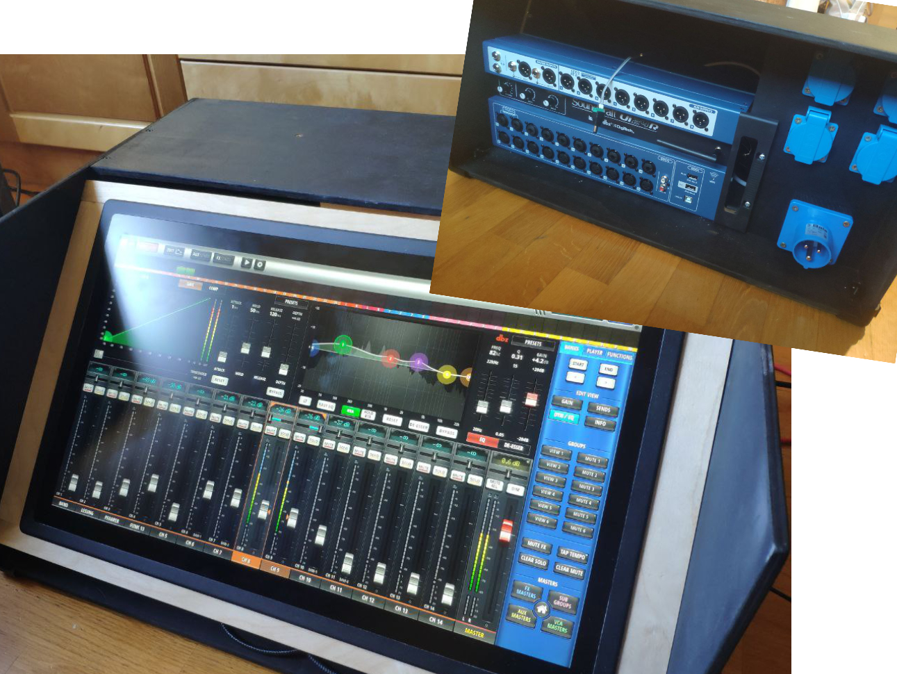 Digital Audio Mixing Console